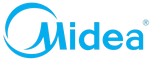 Логотип фирмы Midea в Киселёвске